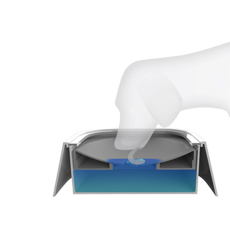 Floating Spill-Proof Water Bowl for Cats and Dogs