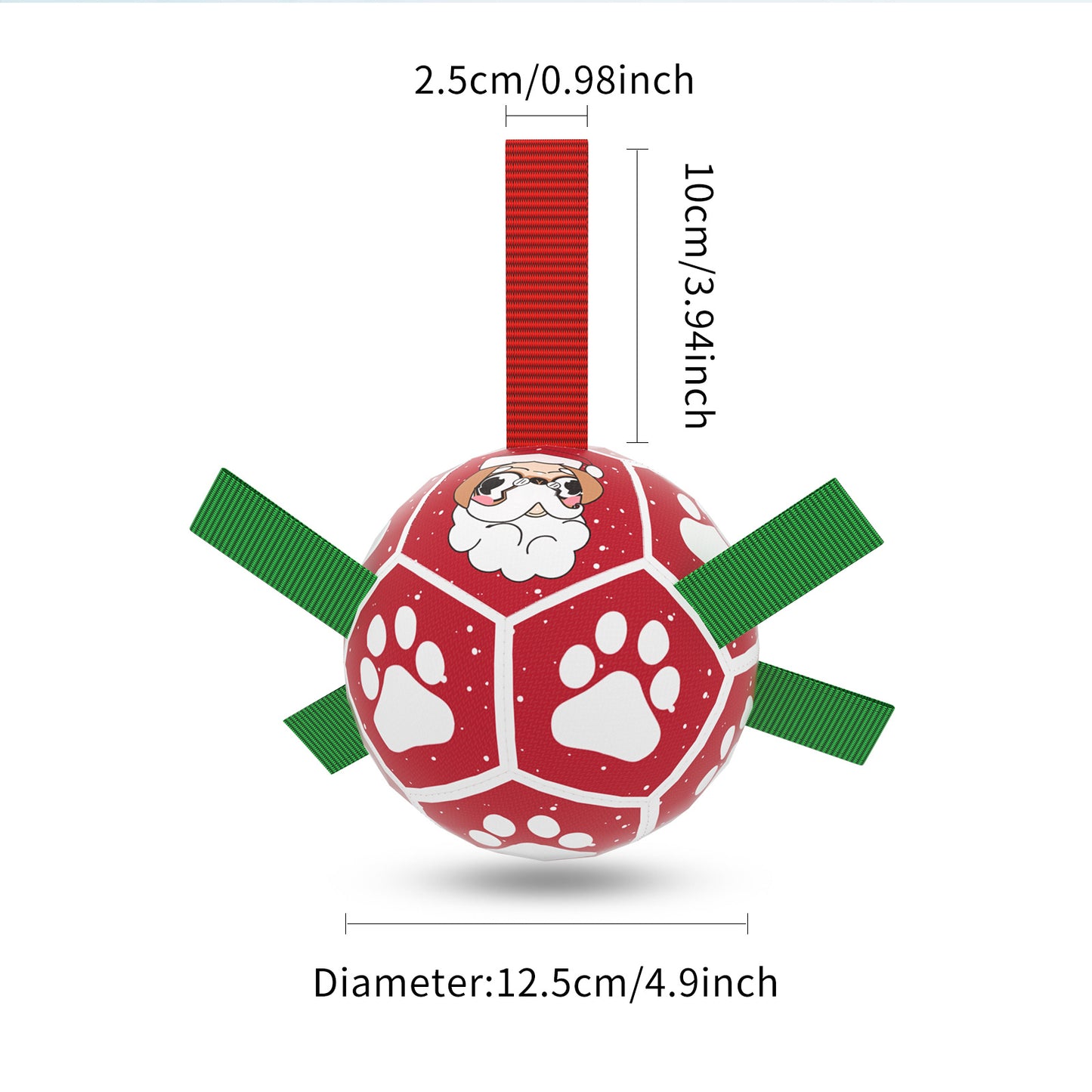 Dog Soccer Ball with Ropes – Interactive Toy