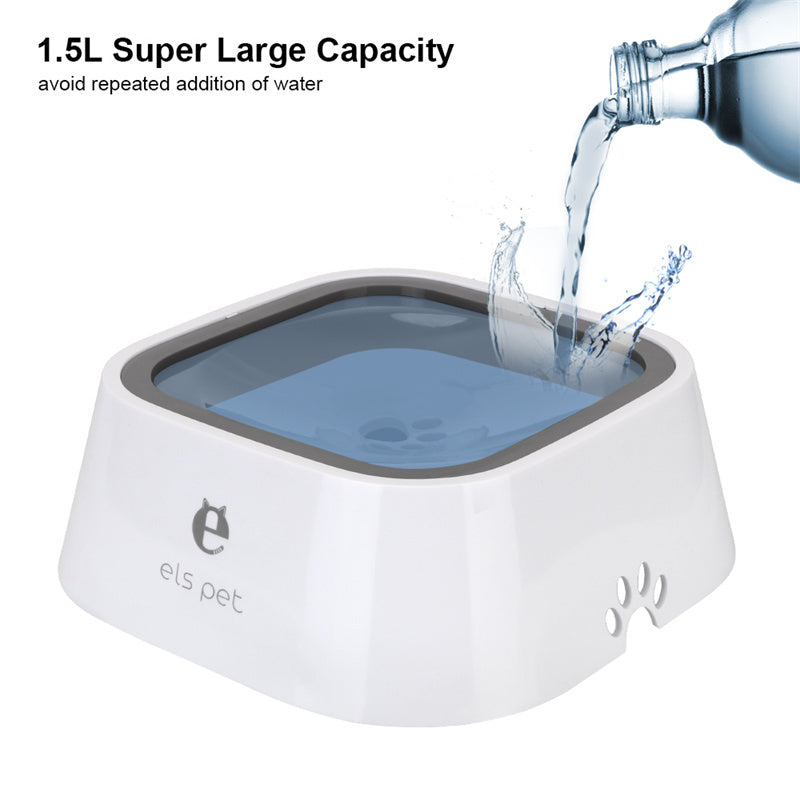 Floating Spill-Proof Water Bowl for Cats and Dogs