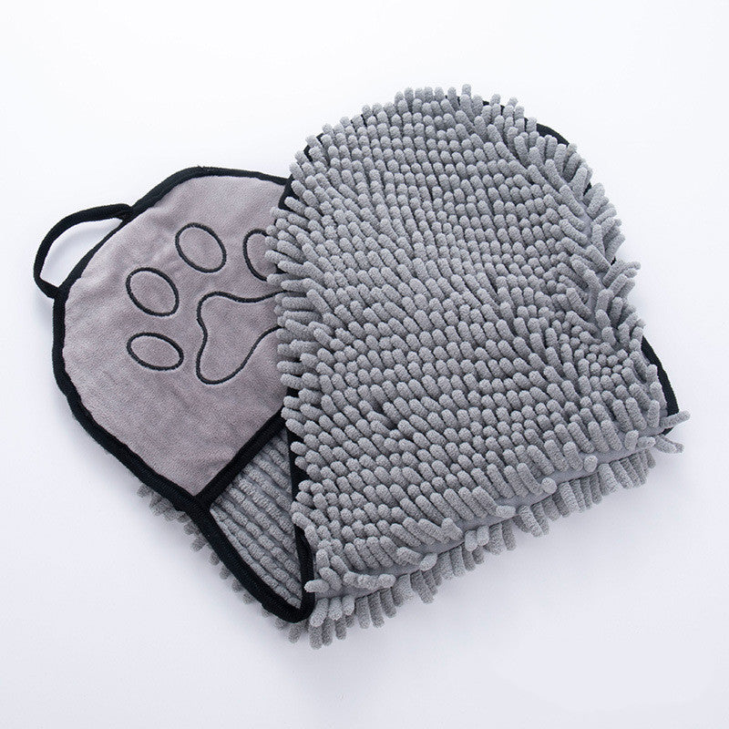 Super Absorbent Microfiber Pet Towel – Quick-Dry, Soft & Reusable for Dogs and Cats