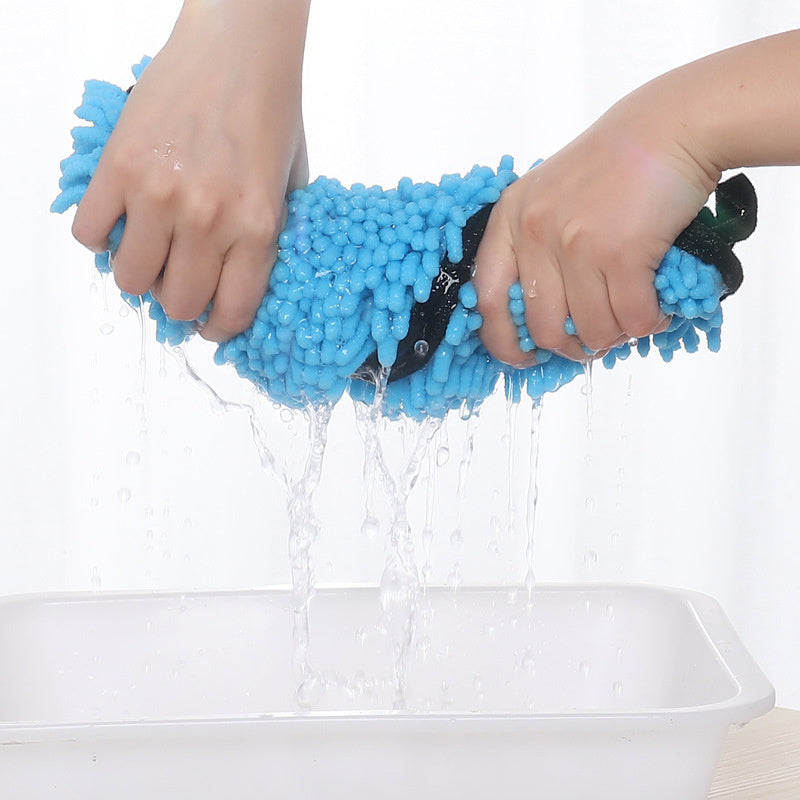 Super Absorbent Microfiber Pet Towel – Quick-Dry, Soft & Reusable for Dogs and Cats