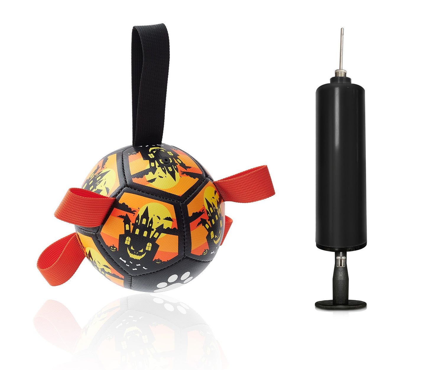 Dog Soccer Ball with Ropes – Interactive Toy