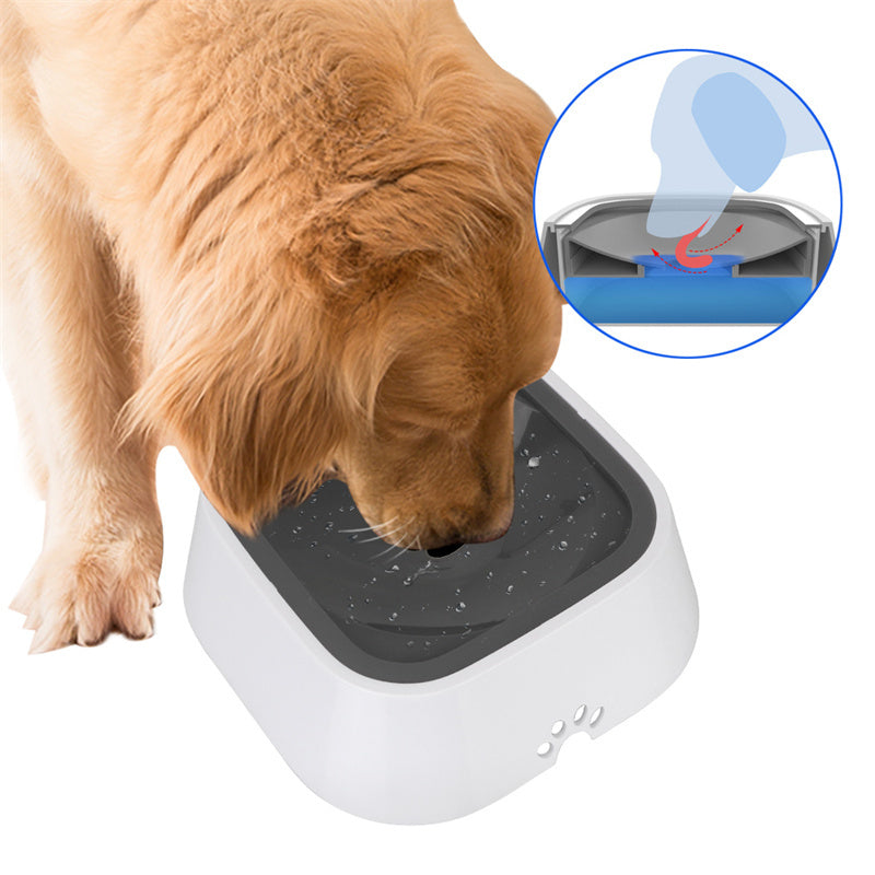 Floating Spill-Proof Water Bowl for Cats and Dogs